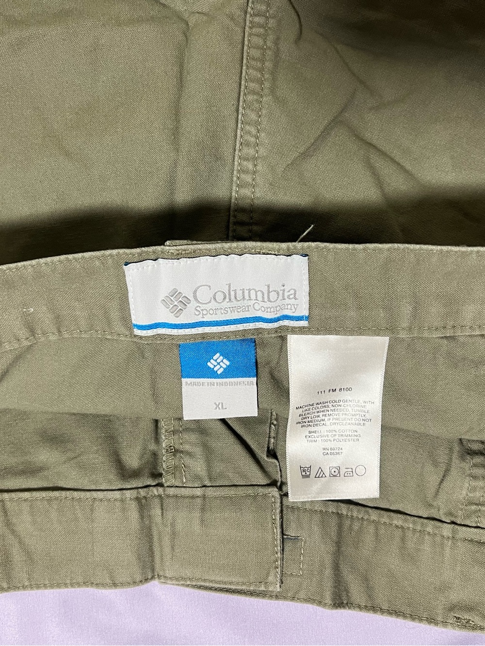Columbia Men's Fishing/Hiking Shorts